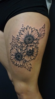 Ruhrpott styleink Tattoo Blumen nur linien.jpg