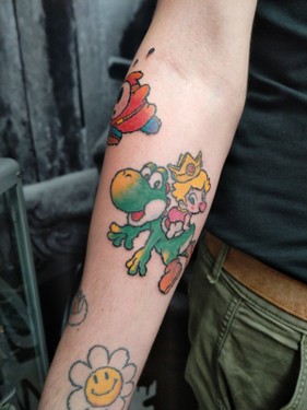 Ruhrpott styleink Tattoo super Mario Prinzessin.jpg