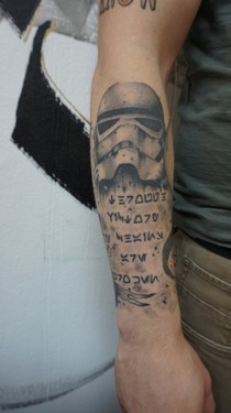 Ruhrpott styleink Tattoo Star wars Sturmtrupler.jpg